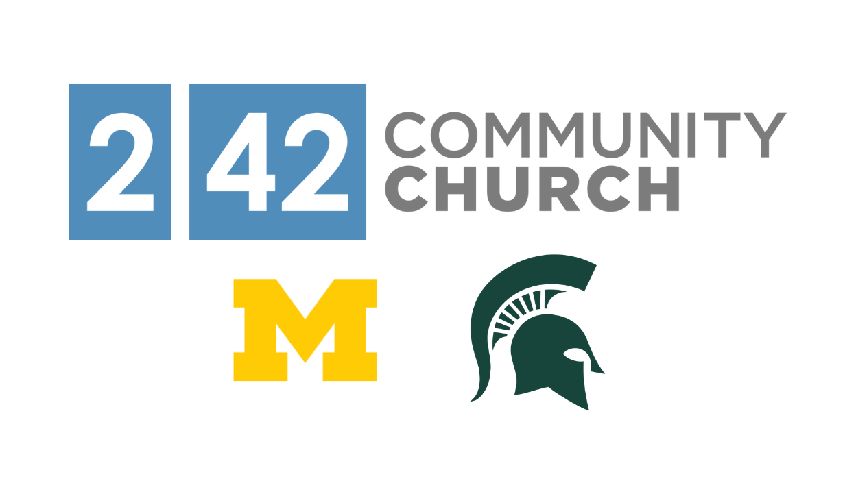 2025 242 Community Church Brighton U of M vs. MSU Virtual Food Drive