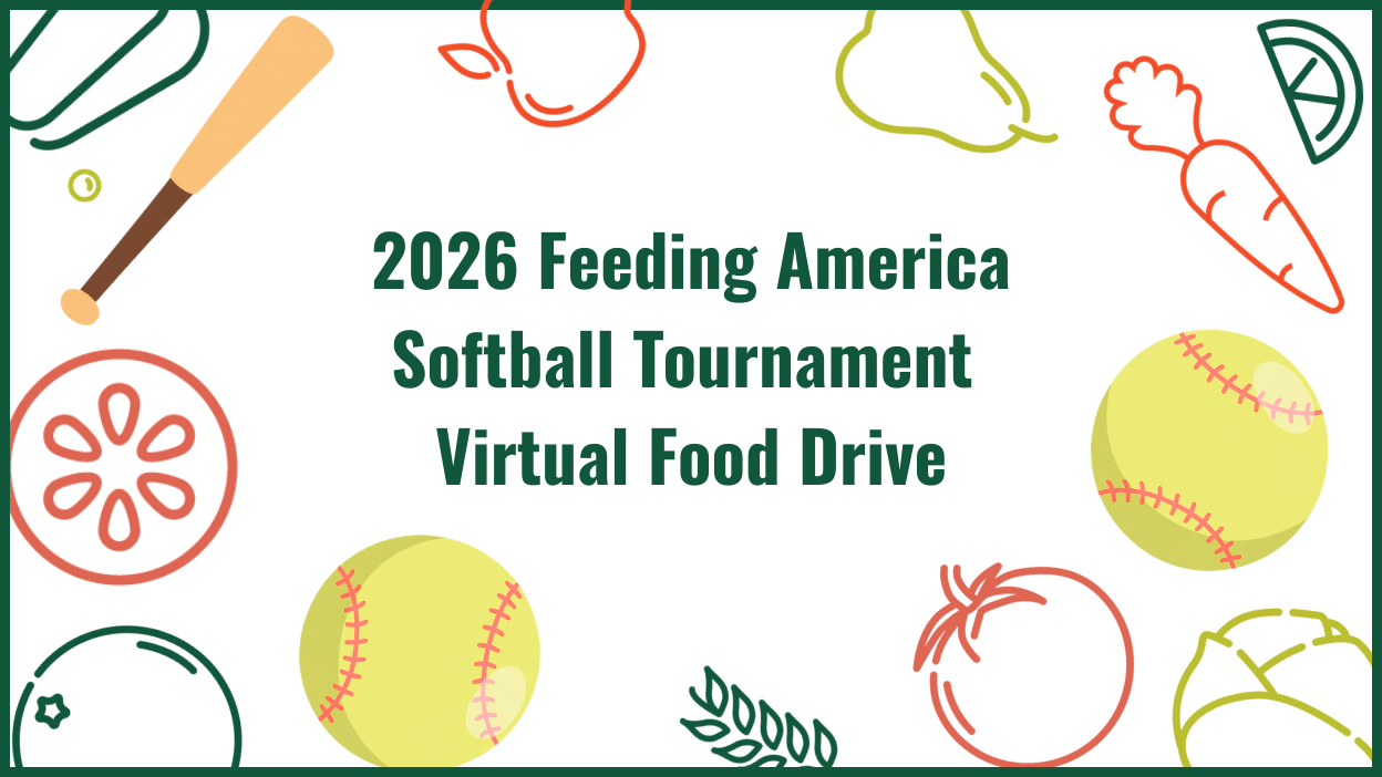 2026 Feeding America Softball Tournament Virtual Food Drive